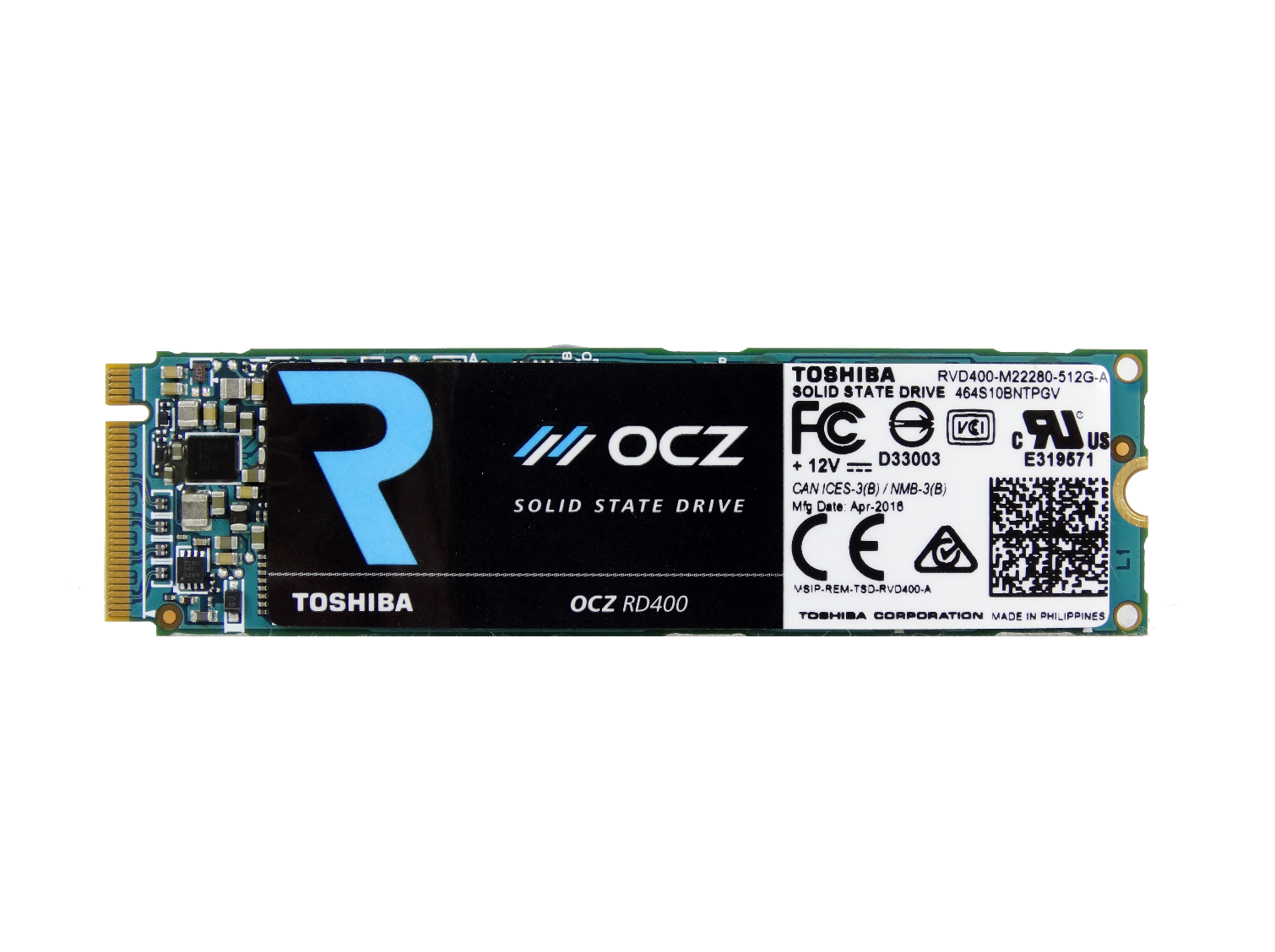 OCZ RD400 NVMe SSD Review - Tom's Hardware | Tom's Hardware